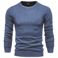 Men's Thick Knit Crewneck Sweater - Slim Fit Pullover - view 16