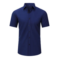 Men's Wrinkle-Free Stretch Dress Shirt - Easy Care Button Down - view 24