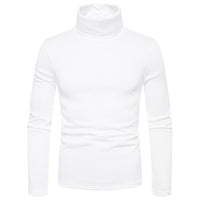 Men's Turtleneck Sweater - Slim Fit Long Sleeve Knit Top - detail